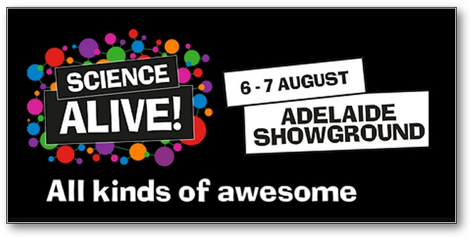 Science Alive! August 6-7, 2022, EV Display by AEVA (SA Branch), Adelaide Showground